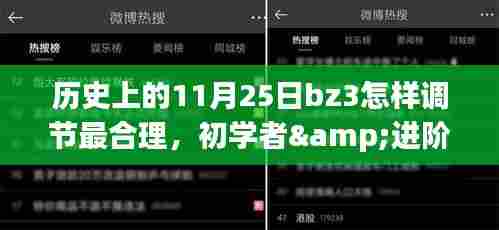 BZ3调节最佳实践步骤指南，历史上的11月25日，适用于初学者与进阶用户的调节指南