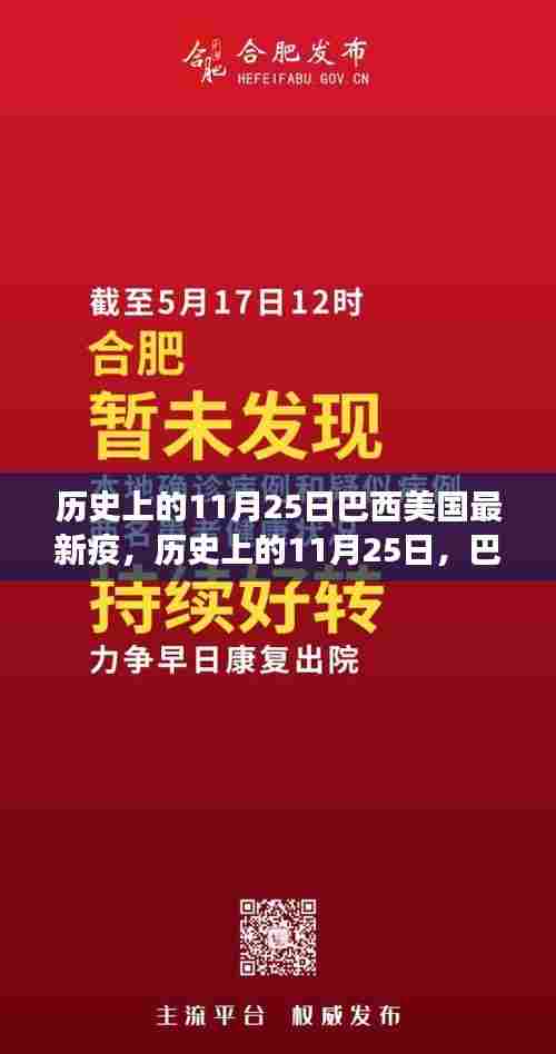 历史上的11月25日,巴西与美国的疫情变迁共同见证人类抗疫历程