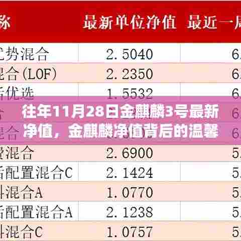 十一月二十八日金麒麟净值背后的魔法时刻与温馨故事
