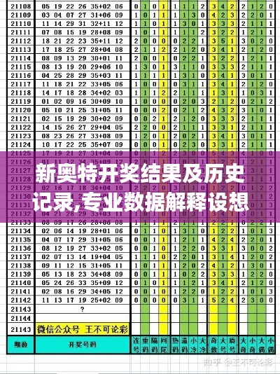 新奥特开奖结果及历史记录,专业数据解释设想_SE版YKH48.355