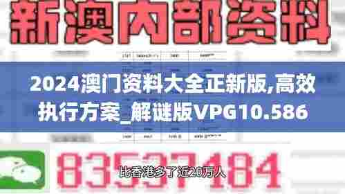 2024澳门资料大全正新版,高效执行方案_解谜版VPG10.586