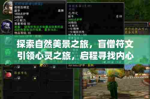 盲僧符文引领心灵探索自然美景之旅,寻找内心的宁静与平和(热门符文指南)