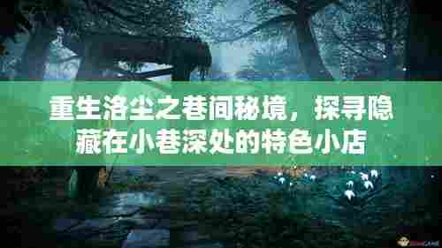 重生洛尘之巷，秘境探寻小巷特色小店之旅