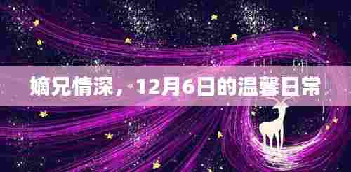 嫡兄情深，12月6日的温馨日常纪事