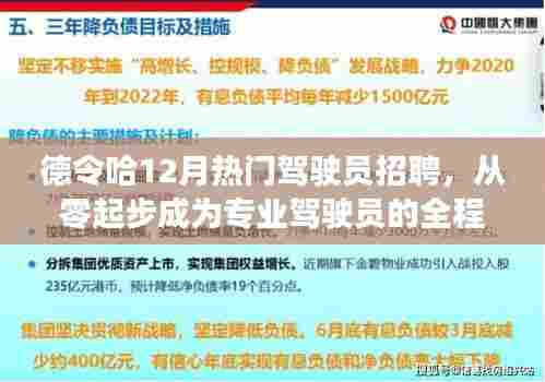 德令哈12月驾驶员招聘热潮,从零起步的专业驾驶员成长指南