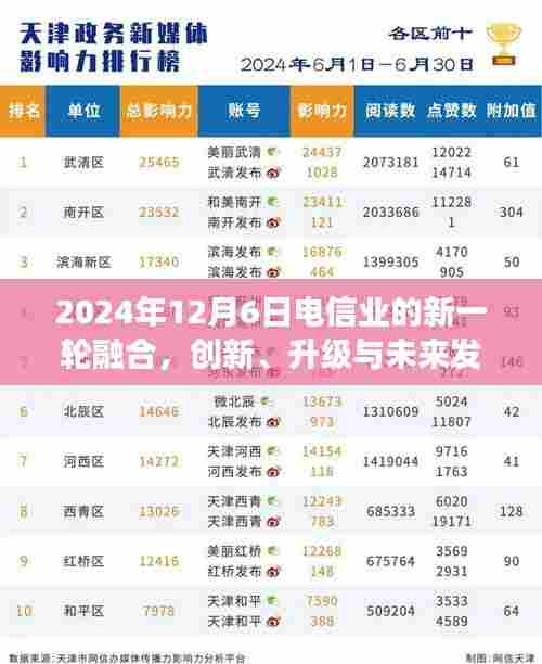 电信业新一轮融合,创新升级与未来展望(2024年12月6日)