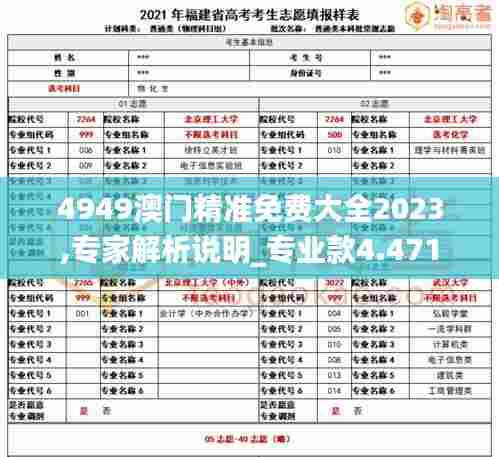 4949澳门精准免费大全2023,专家解析说明_专业款4.471