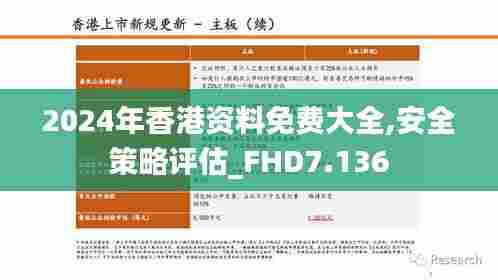 2024年香港资料免费大全,安全策略评估_FHD7.136