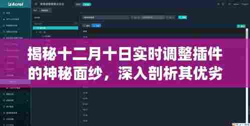 揭秘十二月十日实时调整插件的神秘面纱,深度剖析优劣与我的观点分享