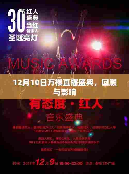 12月10日万楼直播盛典，回顾与深远影响