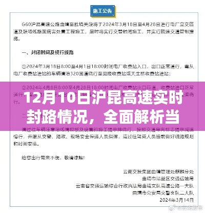 12月10日沪昆高速实时封路情况及路况全面解析与应对措施
