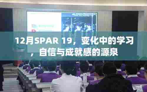 SPAR 19,变化中的学习之路,自信与成就感的源泉
