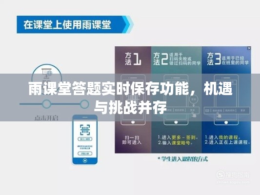 雨课堂答题实时保存功能,机遇与挑战的并存分析