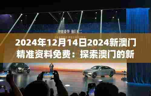 2024年12月14日2024新澳门精准资料免费：探索澳门的新视角