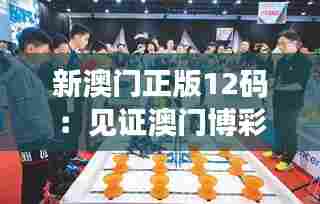 新澳门正版12码:见证澳门博彩文化的创新与传统的完美融合