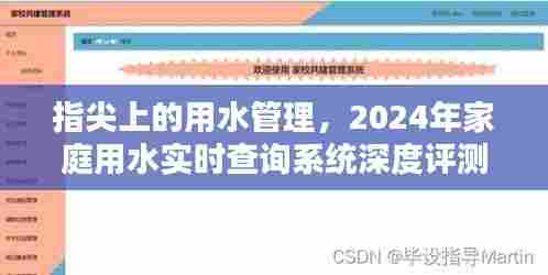 指尖用水管理革新，2024年家庭用水实时查询系统全面评测报告