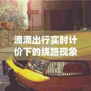 滴滴出行实时计价下的绕路现象探究