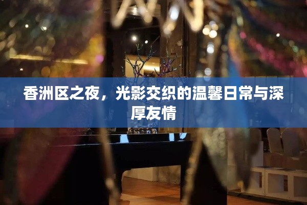 香洲区之夜,光影交织的温馨日常与友情印记