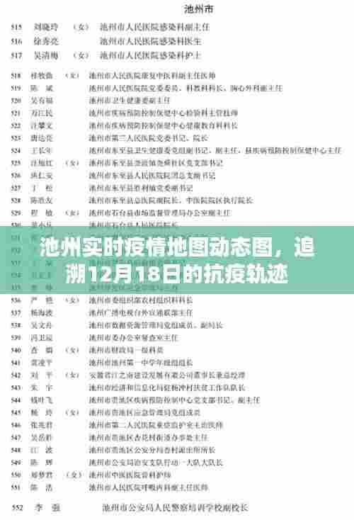池州实时疫情地图动态追踪，12月18日抗疫轨迹回顾
