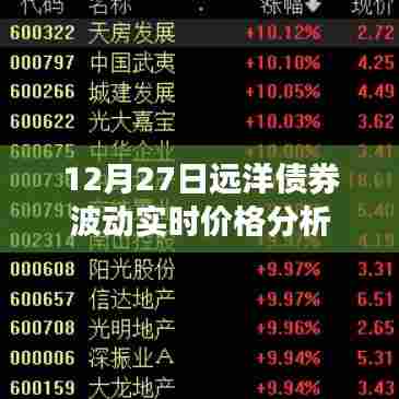 远洋债券实时价格走势分析,12月27日深度解析
