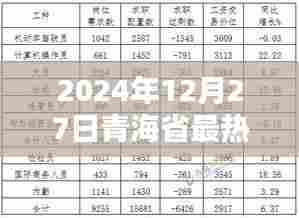 青海省热门岗位工资趋势分析(2024年预测)