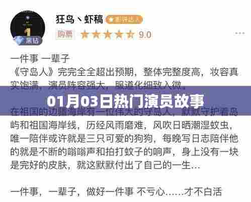 热门演员故事,一月三日回顾