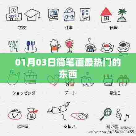 简笔画热门元素盘点,最新流行元素速递