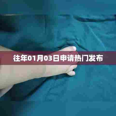 历年元旦后热门发布回顾，01月03日申请亮点