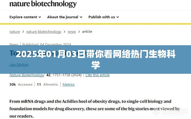 揭秘未来生物科学，热门趋势展望，带你走进网络生物科学世界