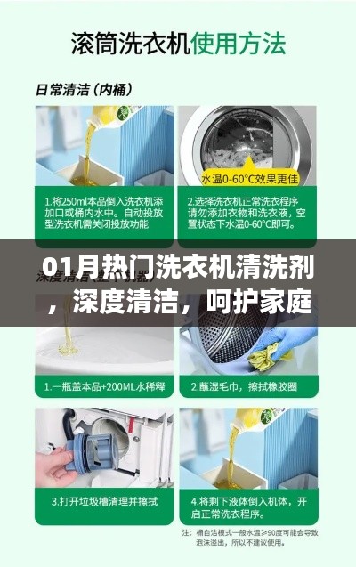 热门洗衣机清洗剂,深度清洁呵护家庭健康