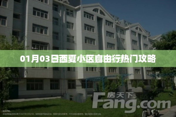 西夏小区自由行指南,热门攻略一网打尽