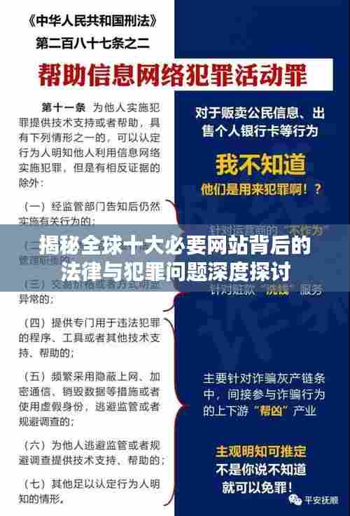 揭秘全球十大必要网站背后的法律与犯罪问题深度探讨