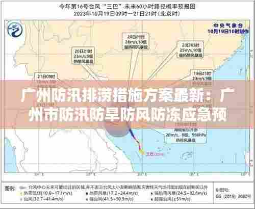 广州防汛排涝措施方案最新：广州市防汛防旱防风防冻应急预案 