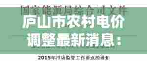 庐山市农村电价调整最新消息：庐山市供电公司官网 