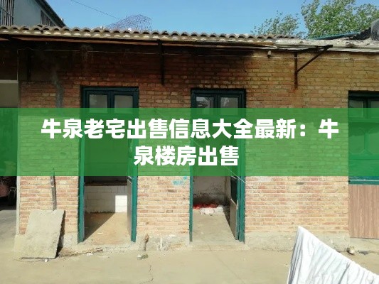 牛泉老宅出售信息大全最新：牛泉楼房出售 