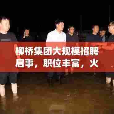 柳桥集团大规模招聘启事，职位丰富，火速报名！